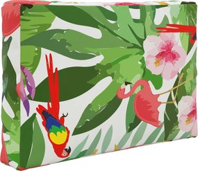 vidaXL Μαξιλάρι Καναπέ Εξωτερικού Χώρου 3 pcs πολύχρωμο Πολυεστέρας