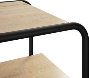 vidaXL Τραπέζι κονσόλας Sonoma Δρυς 80 x 42,5 x 70 εκ