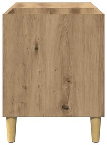 vidaXL ντουλάπι δίσκων  Δρυς τεχνίτης 84,5x38x48 cm Κατασκευασμένο ξύλο
