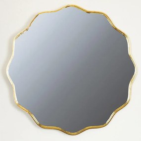 Καθρέπτης Τοίχου 751-11017 Φ75x2,5cm Gold Estheti Home Μέταλλο