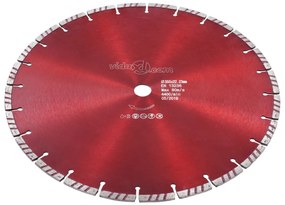 vidaXL Διαμαντόδισκος Κοπής Turbo 350 χιλ. Ατσάλινος