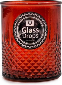 ΠΟΤΉΡΙΑ ΠΟΤΗΡΙ GLASS DROPS DIAMANTE 400CC 11CM PUMPKIN