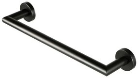 Geesa Nemox 6506-400 Black Matt Λαβή λουτρού/ Πετσετοκρεμάστρα 30 εκ.