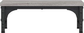 vidaXL Βάση Οθόνης Γκρι Sonoma 37x23x14 εκ. από Επεξεργασμένο Ξύλο