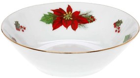 Χριστουγεννιάτικο Μπωλ Poinsettia 06.241.23 14cm Multi Cryspo Trio