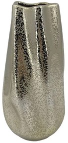 Βάζο Abstract 24-15-50076 16x15,5x30,5cm Light Gold Marhome Ceramic