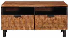 vidaXL Τραπεζάκι σαλονιού Καφέ 80 x 54 x 40 εκ Στερεό ξύλο μάνγκο