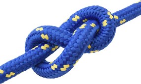 vidaXL Σχοινί Boat 50 χιλ. 10 m Μπλε polypropylene
