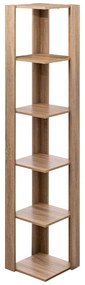 Γωνιακή Ραφιέρα Δαπέδου 5 Θέσεων (33x33x179) F-V Oak Novia 193521