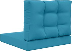vidaXL Μαξιλάρι Καναπέ Εξωτερικού Χώρου 2 pcs Βασιλικό Μπλε