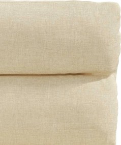 vidaXL Καρέκλες Τραπεζαρίας 2 τεμ. Κρεμ Υφασμάτινες