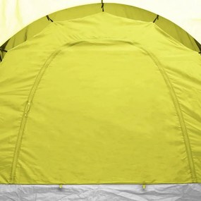 vidaXL Σκηνή Κάμπινγκ 6 Ατόμων Μπλε/Κίτρινο