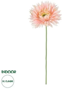 Artificial Garden PINK GERBERA BRANCH 21205 Τεχνητό Διακοσμητικό Κλαδί Ζέρμπερας Ροζ Y44cm Globostar-21205-Ροζ 21205