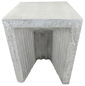 GATE SIDE TABLE CEMENT 34x34xH47cm