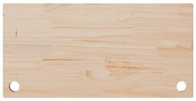vidaXL Επιφάνεια Γραφείου 80 x 40 x 2,5 εκ. από Μασίφ Ξύλο Πεύκου