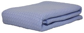 Κουβέρτα Πικέ Sky Blue Michelle Anna Riska Υπέρδιπλo 230x240cm 100% Βαμβάκι