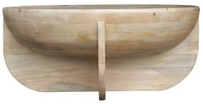 PALOMA COFFEE TABLE ΦΥΣΙΚΟ 91x91xH49cm