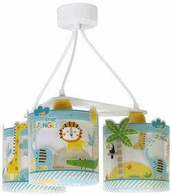 Παιδικό Φωτιστικό Οροφής Τρίφωτο Ango My Little Jungle 76114
