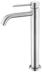 Μπαταρία Νιπτήρος Ψηλή Artemis B99002-C Φ3,5x19,5x30,4cm Chrome Karag Steel,Ceramic