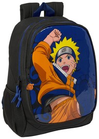 Σχολική Τσάντα Naruto Ninja Μπλε Μαύρο 32 x 44 x 16 cm