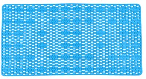 Πατάκι Μπάνιου Αντιολισθητικό Μπλε 40x70cm Candies Blue  San Lorentzo 201440