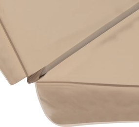 Ομπρέλα κήπου Capri Megapap αλουμινίου χρώμα εκρού Ø3m.