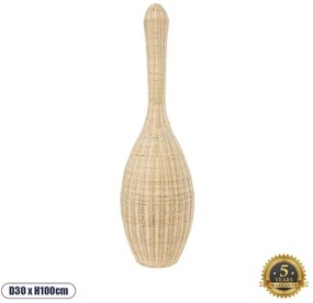 Boho Επιδαπέδιο Φωτιστικό Μονόφωτο 01843 GloboStar-1843-Μπεζ 1843