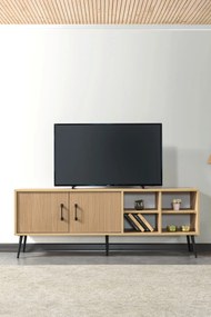 Έπιπλο Τηλεόρασης Sapphire Δρυς SOCRO 160x35x20