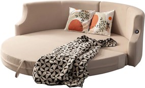 3-Seat Sofa-Bed Letto - Cream Cream