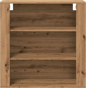 vidaXL Ντουλάπι Τοίχου Αρτισιανή Δρυς 80x33x80 εκ. Επεξεργασμένο Ξύλο