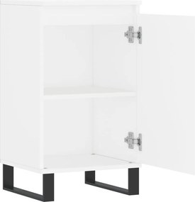 vidaXL Συρταριέρα Λευκή 40 x 35 x 70 εκ. από Επεξεργασμένο Ξύλο
