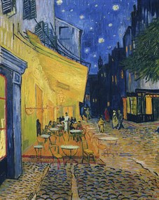 Αναπαραγωγή Το Καφέ Τεράστιο κατά τη νύχτα, Vincent van Gogh
