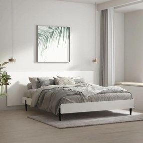 Κεφαλάρι Κρεβατιού Λευκό 240x1,5x80 εκ. από Επεξεργασμένο Ξύλο - Λευκό