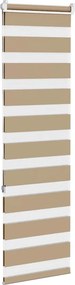 vidaXL Ζέβρα τυφλή 50x150 cm Πλάτος υφάσματος 45,9 εκ. Πολυεστέρας