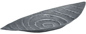 Διακοσμητική Πιατέλα 939-124-008 51x19x6cm Grey Aluminium