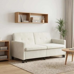 vidaXL Κρεβάτι καναπές Κρεμ Ύφασμα