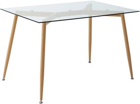 Τραπέζι Fiorino Glass