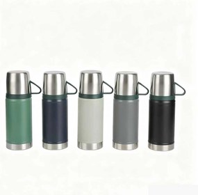 Φορητό παγούρι-θερμός - 650ml - 413357 - Black