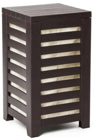 Καλάθι Απλύτων Lombok 55Lt 06728.003 34x34x58cm Dark Brown Plastic