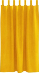 vidaXL Κουρτίνες συσκότισης 2 pcs Χαμομηλί κίτρινο 140 x 175 cm