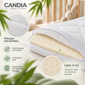 Candia Στρώμα Λίκνου Green Breeze