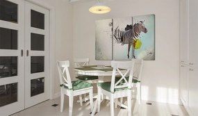 Πίνακας - zebra - abstract 90x60
