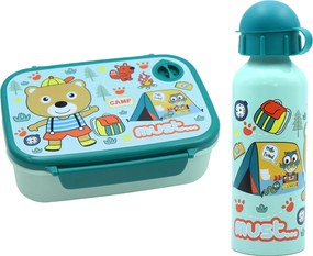 Φαγητοδοχείο 800ml & Παγούρι 500ml Must Camp 585675
