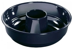 Φόρμα Κέικ Ρηχή Emaille 02372 26cm Dark Blue Dr. Oetker Steel