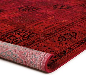 Χαλί (140x200) Βιοκαρπέτ Mauri 01736A Burgundy