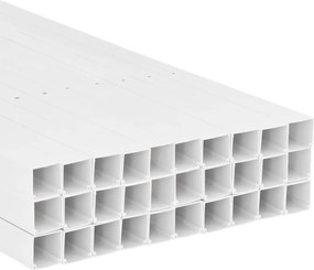 vidaXL Κανάλι Καλωδίων 40 x 25 χιλ. 30 μ. από PVC