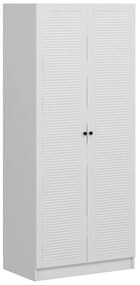 Ντουλάπα Δίφυλλη Kale Membrane 506MNR2182 90x52x210cm White Δίφυλλη