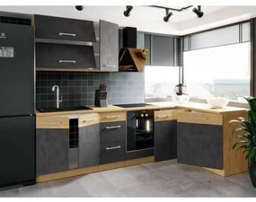 Ντουλάπι κουζίνας ROCK Γκρι 58 x 72 cm