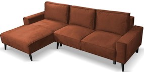 Γωνιακός καναπές Junction-Portokali-Δεξιά