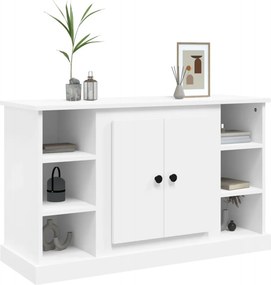 vidaXL Ντουλάπι Λευκό 100 x 35,5 x 60 εκ. από Επεξεργασμένο Ξύλο